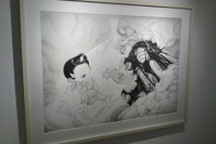 黑白世界里的闫威微个展