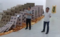 牌面上的游戏，黄木个展