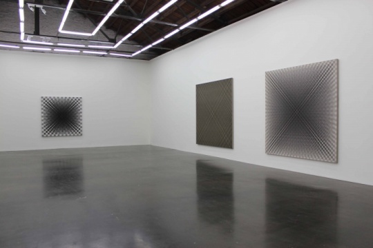 抽象的方格子，不带情绪的绘画
