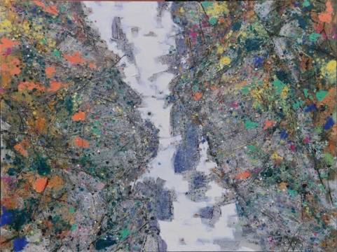 张杰油画作品亮相新绎空间 | hi艺术 - 当代艺术资讯