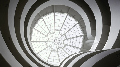 古根海姆美术馆内景，图片来自美术馆官网。
