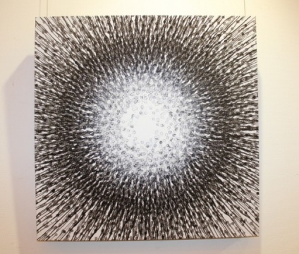 孟禄丁 《元速》 2011 布面丙烯 85x85cm
孟禄丁 《元速》 2011 布面丙烯 85x85cm