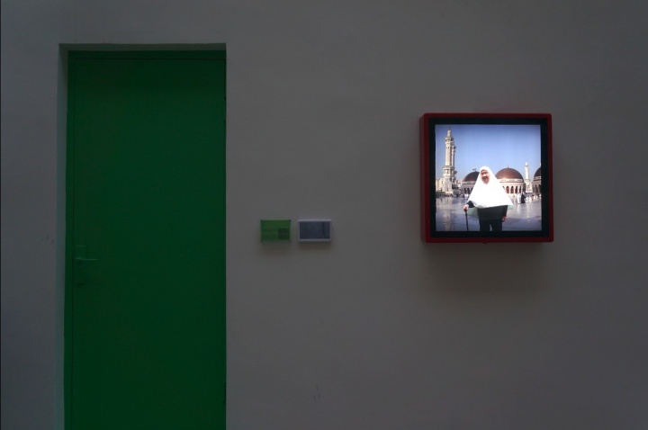 辛云鹏在地一现场的实验项目“Hello world”中展出的作品
辛云鹏在地一现场的实验项目“Hello world”中展出的作品