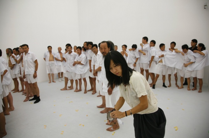 马秋莎作品展览现场
马秋莎作品展览现场