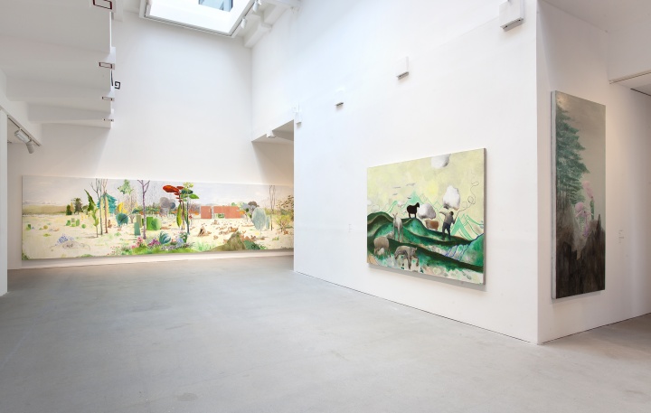 《醍醐-段建宇、胡晓媛双个展》展览现场
《醍醐-段建宇、胡晓媛双个展》展览现场