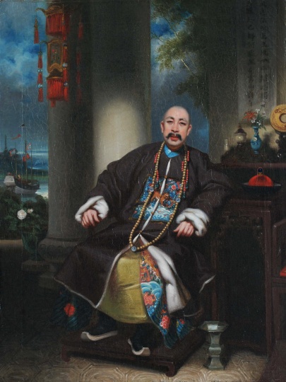 《茂官画像》 1832年 关乔昌绘
《茂官画像》 1832年 关乔昌绘