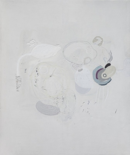轮廓,130x110cm,布面丙烯,2013
轮廓,130x110cm,布面丙烯,2013