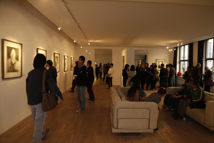 毛焰个展现场
毛焰个展现场