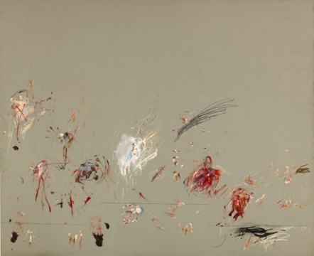 赛•托姆布雷,《无题》,布面、油、蜡笔、铅笔,206×253cm,1964,图片来源:Sotheby's
赛•托姆布雷,《无题》,布面、油、蜡笔、铅笔,206×253cm,1964,图片来源:Sotheby's