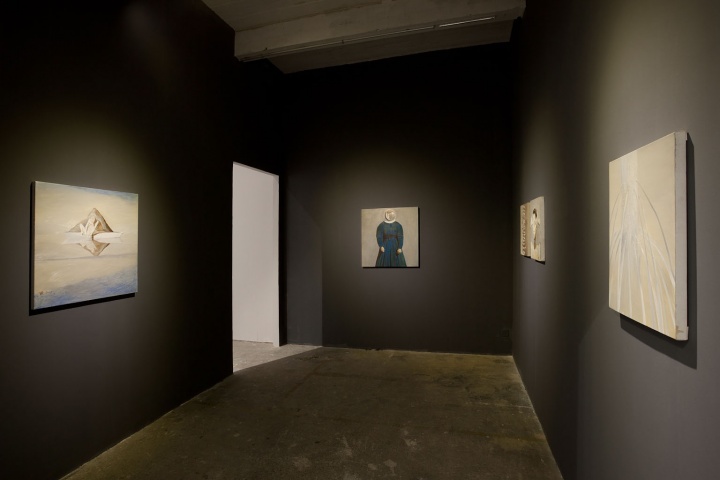 日本艺术家小西纪行在艾可画廊的展览现场
日本艺术家小西纪行在艾可画廊的展览现场