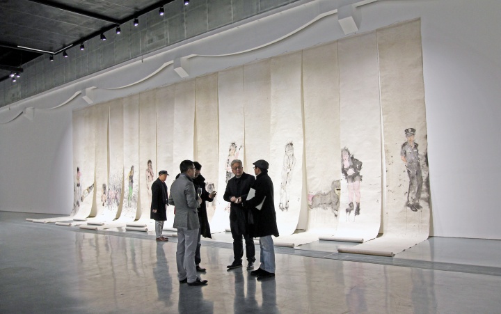 刘庆和个展“向阳花”展览现场
刘庆和个展“向阳花”展览现场