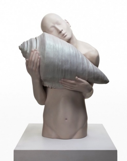 《梦的两端》 20×40×57cm 青铜丙烯着色 2009
《梦的两端》 20×40×57cm 青铜丙烯着色 2009
