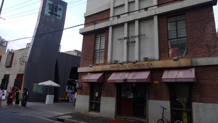 上海画廊聚集地之一的M50
上海画廊聚集地之一的M50
