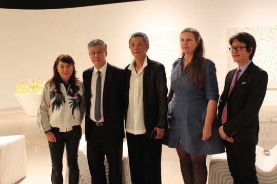 Barbara Bui、陈履生、黄致阳、林似竹、墨斋经理于先生
Barbara Bui、陈履生、黄致阳、林似竹、墨斋经理于先生