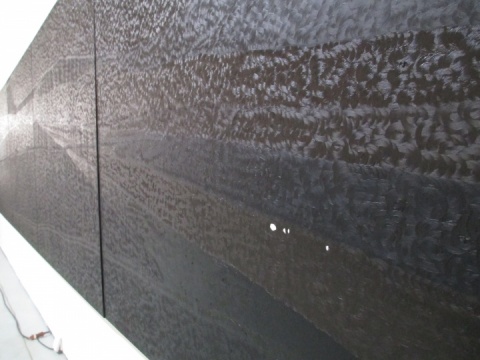 单凡 《缓慢之作，312小时》 4x180x180cm 布面油画 2011-2012
