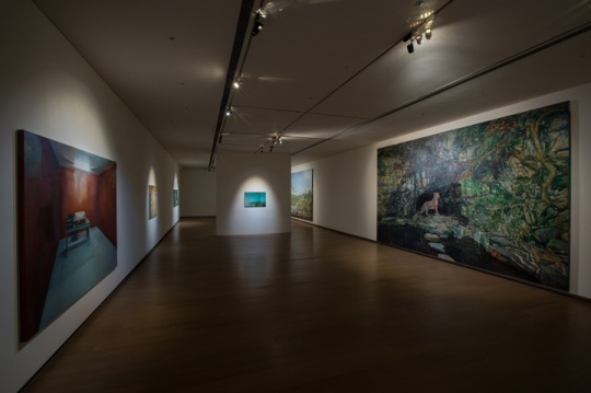 “夜路:陸亮個展“ 空间照一景,诚品画廊,台北,台湾,2014
“夜路:陸亮個展“ 空间照一景,诚品画廊,台北,台湾,2014