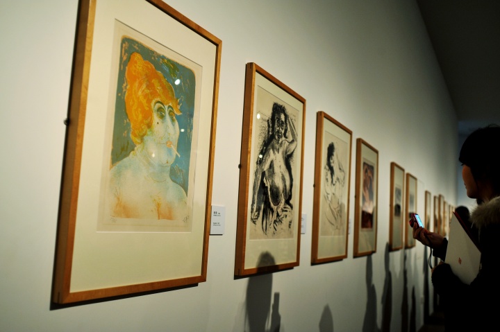 奥托·迪克斯展览现场
奥托·迪克斯展览现场