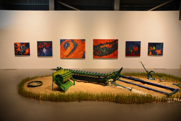 复调展览现场
复调展览现场