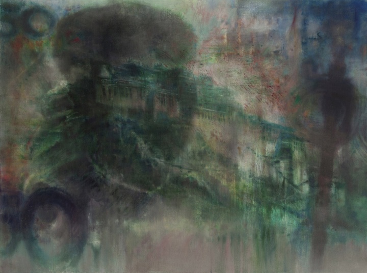 《伍拾》 150x200cm 布面油画 2013
《伍拾》 150x200cm 布面油画 2013