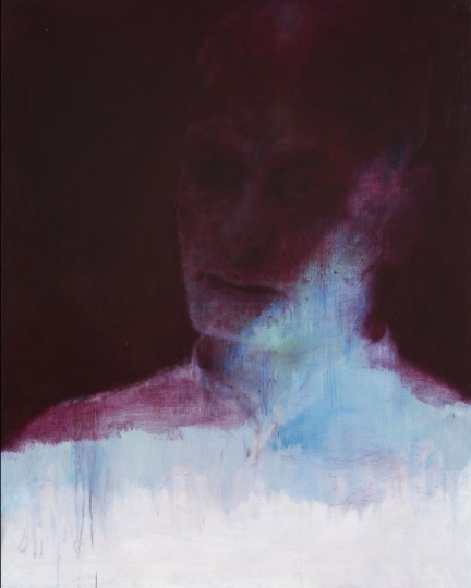 《坏人和洋人No.2》 100x80cm 布面油画 2014 《坏人和洋人No.2》 100x80cm 布面油画 2014