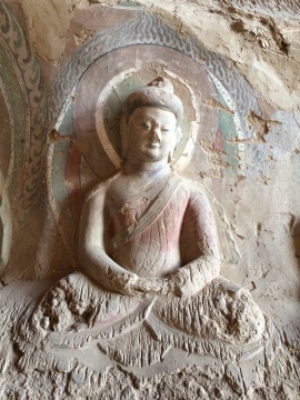 炳灵寺特窟佛像
炳灵寺特窟佛像
