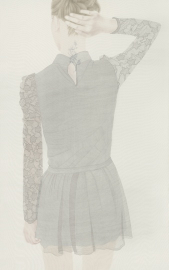 《香》 160cm×100cm 绢 水色 2013
《香》 160cm×100cm 绢 水色 2013