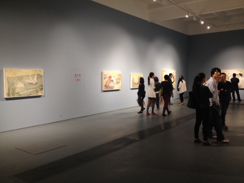 夏禹个展“新青年”展览现场
夏禹个展“新青年”展览现场
