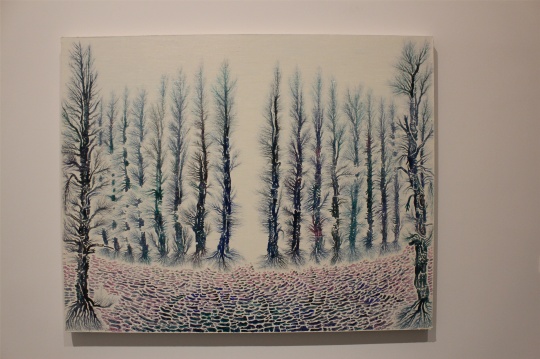 作品《挣脱——无法欲知的结果》,左右对称的画面构图,客观冷静地呈现现实
作品《挣脱——无法欲知的结果》,左右对称的画面构图,客观冷静地呈现现实