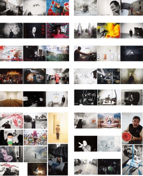 《观照与自认 - 50名当代艺术家写真并再创作》综合媒材  2009
