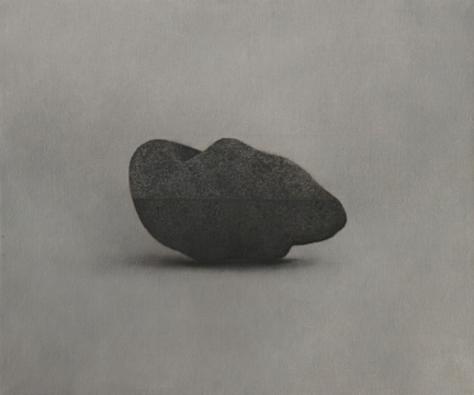 石二，60×50cm ，布面油画，2013
