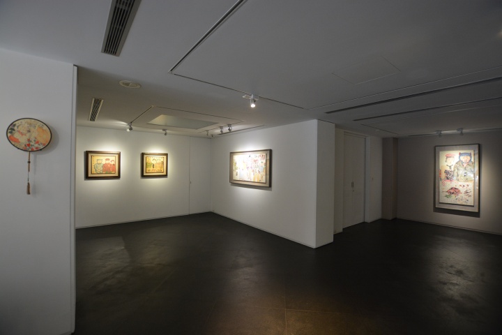 李津个展“集食行乐”展览现场
李津个展“集食行乐”展览现场