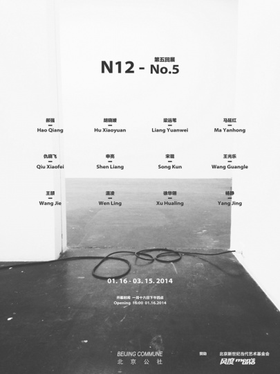 新世纪当代艺术基金会支持了“N12第五回展”<br>