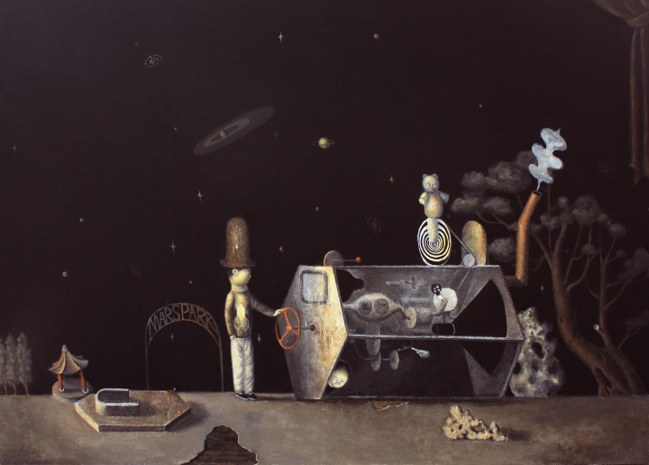 《计划》140x100cm 布面丙烯 2012
《计划》140x100cm 布面丙烯 2012