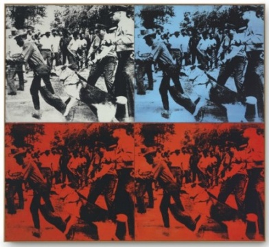 安迪•沃霍尔《Race Riot》 安迪•沃霍尔《Race Riot》