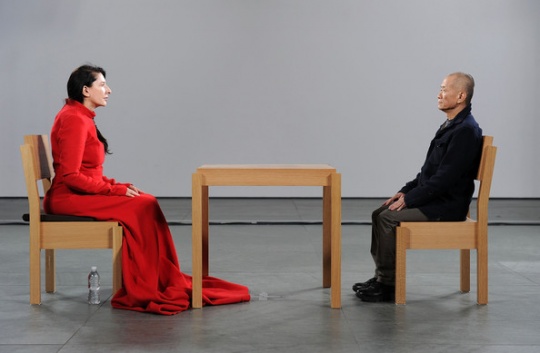 “The Artist Is Present,” 2010, at MoMA
“The Artist Is Present,” 2010, at MoMA