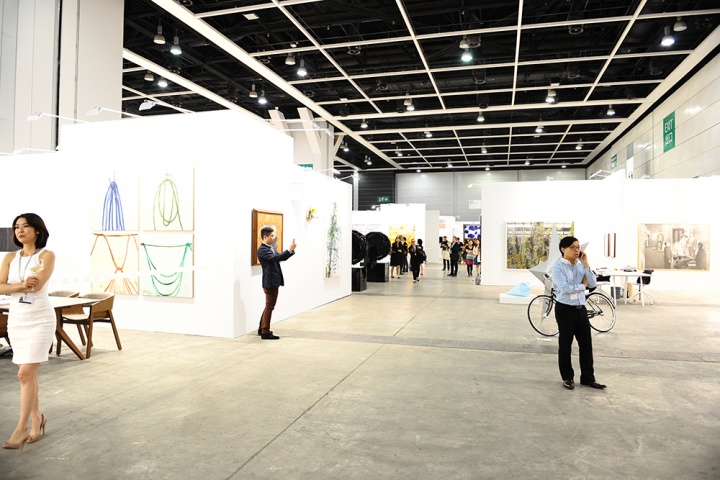 第二届香港巴塞尔艺术展现场图

