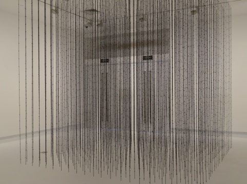 Mona Hatoum的《不能穿越》
Mona Hatoum的《不能穿越》
