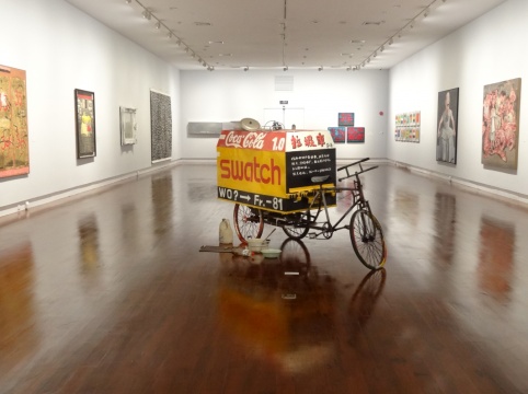 王广义《北京胡同的垃圾车》,5展厅
王广义《北京胡同的垃圾车》,5展厅