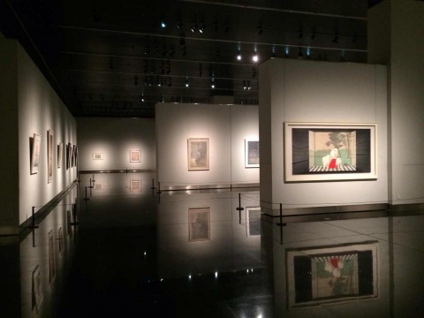 展览在江苏美术馆一层展厅
展览在江苏美术馆一层展厅