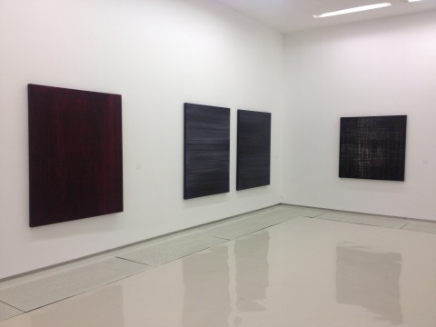展览现场,胡勤武的作品空间
展览现场,胡勤武的作品空间