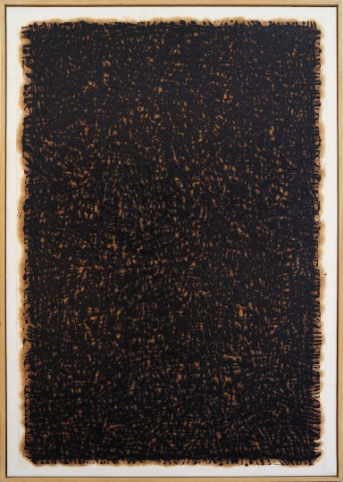 《95-9-39》103x152cm 纸上油画 1995
《95-9-39》103x152cm 纸上油画 1995