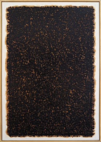 《95-9-39》103x152cm 纸上油画 1995
