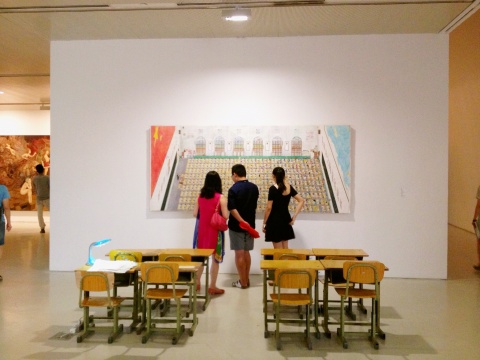 赵延斌《明天照常上课》
赵延斌《明天照常上课》