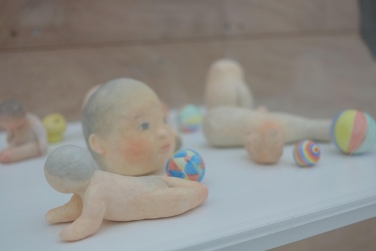 《一个女人》细节图
《一个女人》细节图
