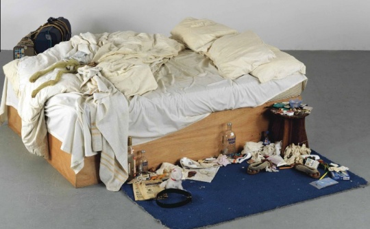 Tracey Emin, My Bed, via Christie’s
