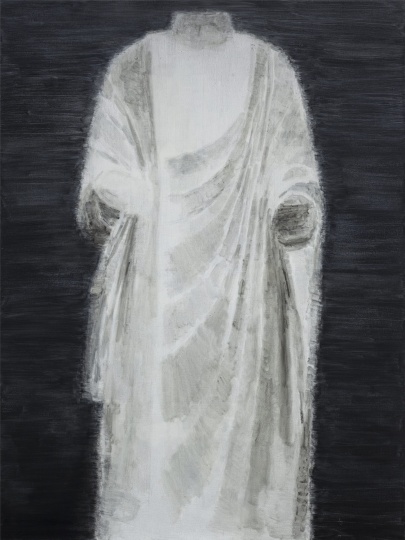 《白石佛像六》240x180cm 布面油画 2014
《白石佛像六》240x180cm 布面油画 2014