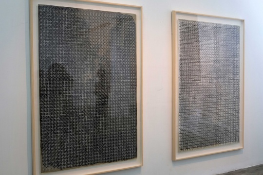 丁乙展出作品 《十示》 石板版画 178x118cm 2007
丁乙展出作品 《十示》 石板版画 178x118cm 2007