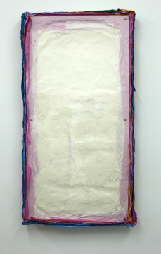 马树青 《无题》 中国宣纸、矿物质颜料 145x80cm 2014 马树青 《无题》 中国宣纸、矿物质颜料 145x80cm 2014