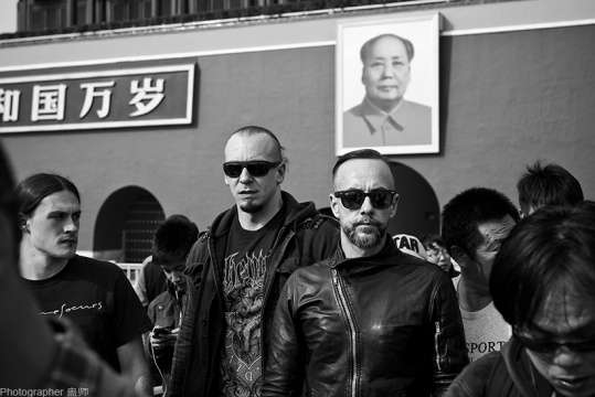 蛊师摄影作品：波兰人在北京

