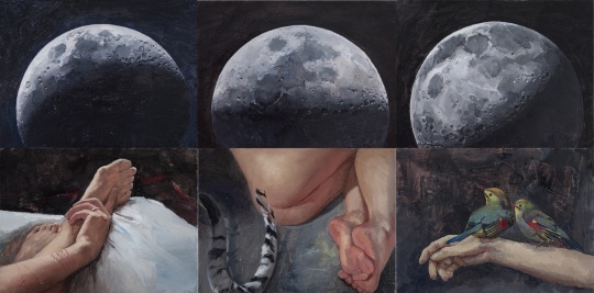 齐星《月缺》 40X30CM 布面油画 2014
齐星《月缺》 40X30CM 布面油画 2014